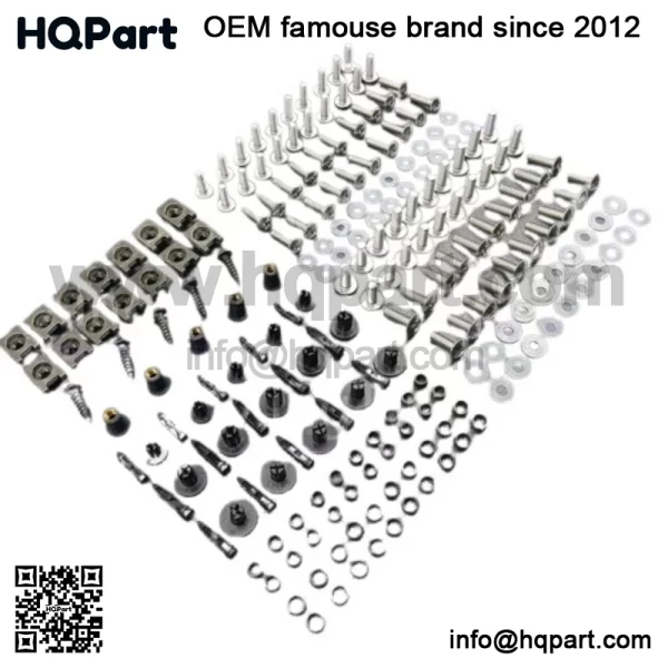 Kawasaki 650 750 250 400 800 900 tainless airing odywork crews it - Image 3