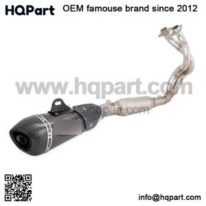 Black xhaust ystem or awasaki 650/Ninja 50 2023-2025)  eader/Muffler