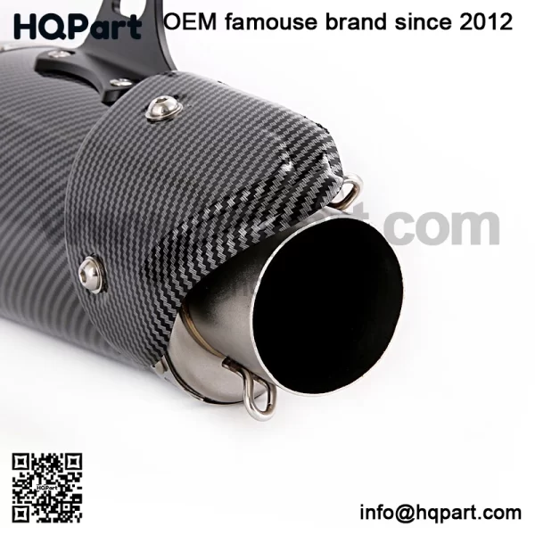 Black xhaust ystem or awasaki 650/Ninja 50 2023-2025)  eader/Muffler - Image 5
