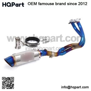 Kawasaki inja 50 650 ersys 50 R6N xhaust eader ipe ink uffler erformance pgrade
