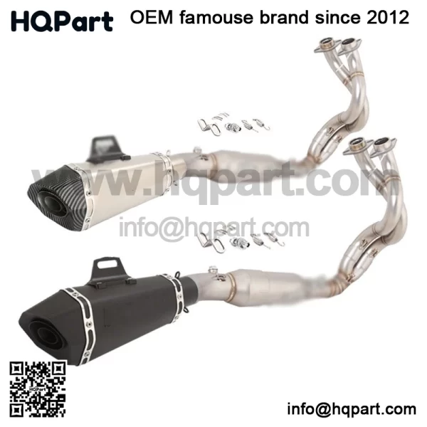 2024-2025 awasaki inja 50 650 ull ystem xhaust lack ips eader ipe