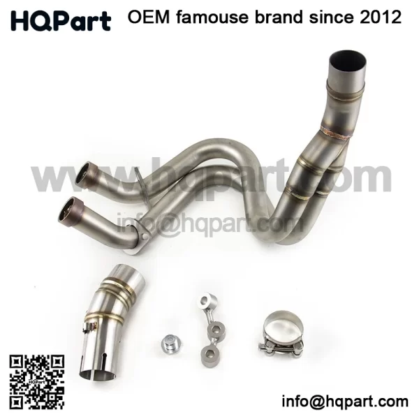 2012-2024 awasaki inja 50 650 xhaust ystem eader ipe uffler scape - Image 3