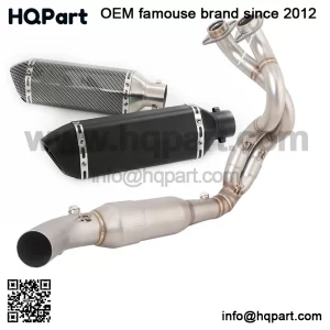 Kawasaki 650 inja 50 023-2025 xhaust ystem eader ipe 1mm ufflers