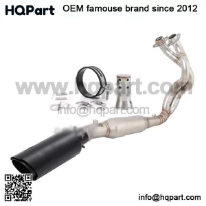 Kawasaki 650 inja 50 023-2025 xhaust ystem eader ipe  lack uffler