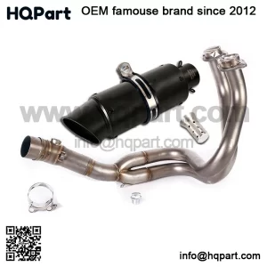 Kawasaki 650 inja 50 017-2023 xhaust ipe 1mm uffler ips