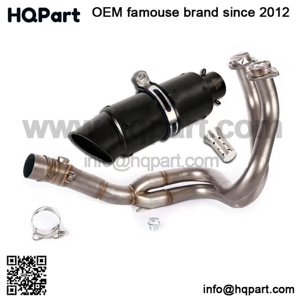Kawasaki 650 inja 50 017-2023 xhaust ipe 1mm uffler ips