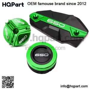 Kawasaki 650 inja650 NC rake luid eservoir over ngine il iller ap
