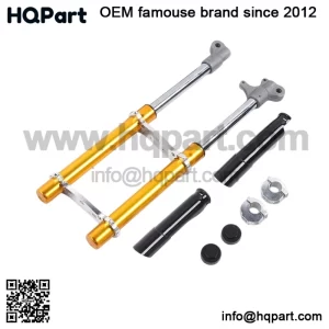 2-Stroke Mini Front Fork Shocker 49cc Dirt Pit Bike with Inverted Triple Tree Clamp